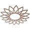 Ekena Millwork Daisy Wood Fretwork Pierced Ceiling Medallion, Wood (Paint Grade), 26"OD x 9"ID x 3/8"T CMWP26X26X0375DAMF - alternate 5